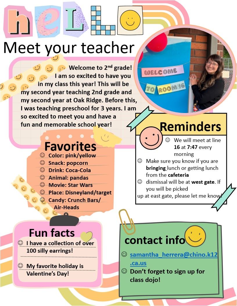 Meet the Teacher 23-24
